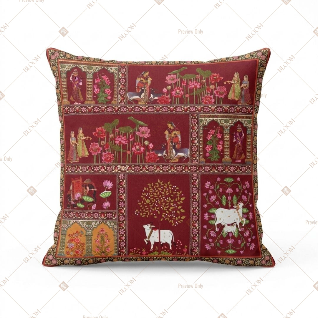 Royal Palace Interior Cushion Cover Pack of 12