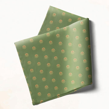 Olive Charm Motif: Napkins 18" X 18" - Pack Of 20