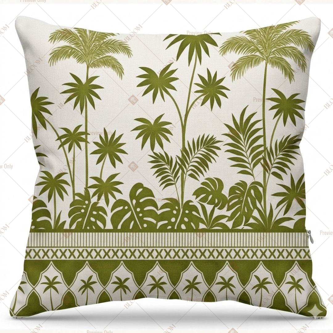 Palm Tree Landscape Cushion Cover Pack of 12
