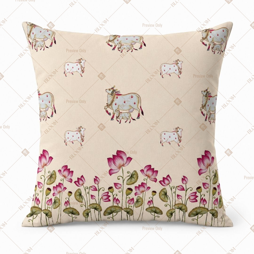 Floral Garden Border Cushion Cover Pack of 12