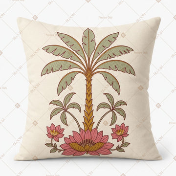 Botanical Palm Art Cushion Cover Pack of 12