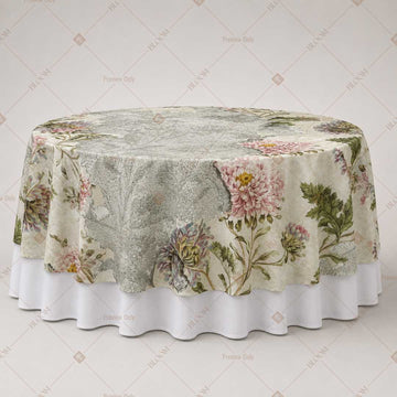 Vintage Botanical Garden Table Overlay Pack of 6