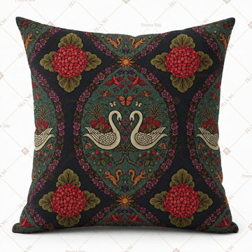 Royal Peacock Mandala Cushion Cover Pack of 12