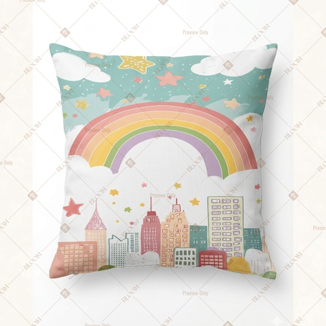 Rainbow Kids Cushion Cover Pack of 12