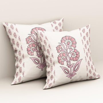Twin Blush Botanical: Cushion Cover - Pack of 12
