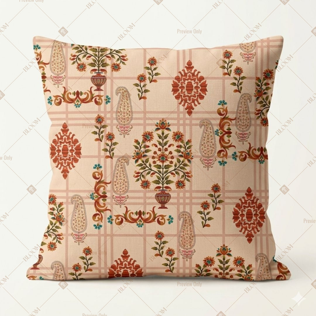 Rustic Ethnic Pattern Cushion Cover Pack of 12
