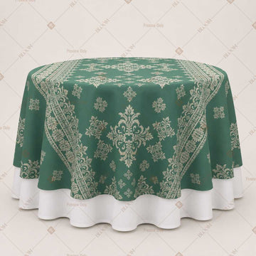 Sage Ornamental Vine Table Overlay Pack of 6