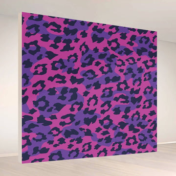 Purple Safari Glam: Backdrop - square