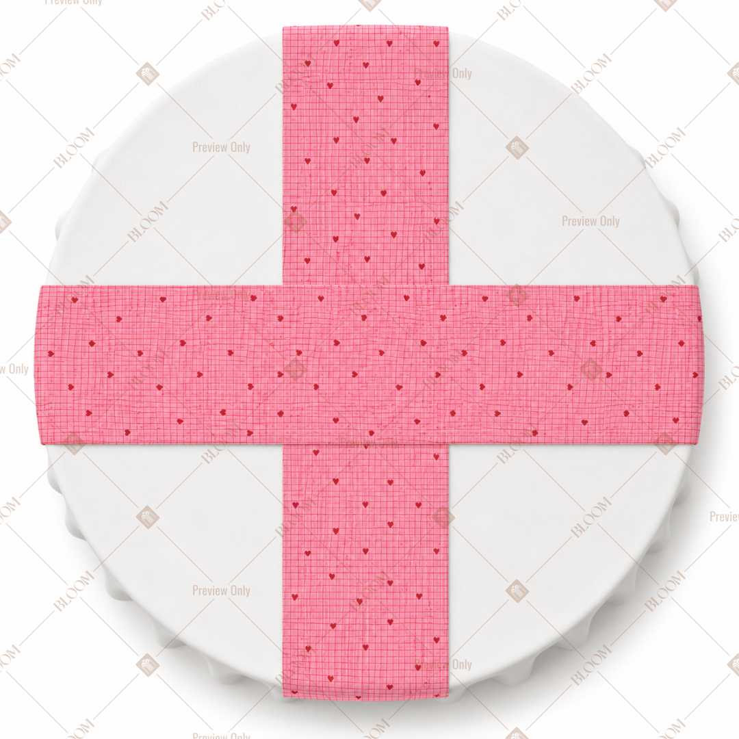 Solid Pink Table Runner Pack Of 12