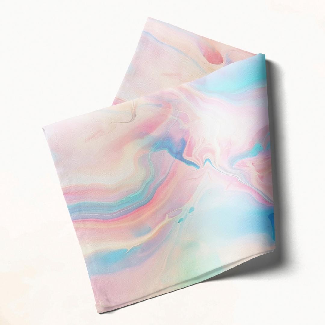 Pastel Marble Dream: Napkins 18" X 18" - Pack Of 20