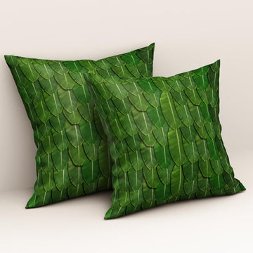 Tropical Green Layers: Cushion Cover - Pack of 12