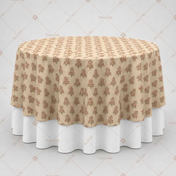 Beige Botanical Vine Table Overlay Pack of 6