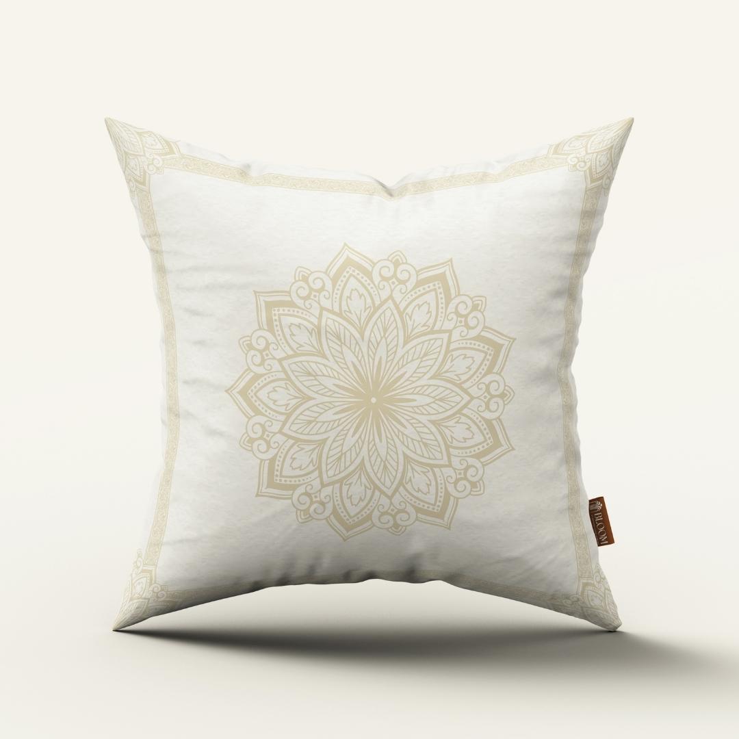 Golden Mandala Grace: Cushion Cover - Pack of 12