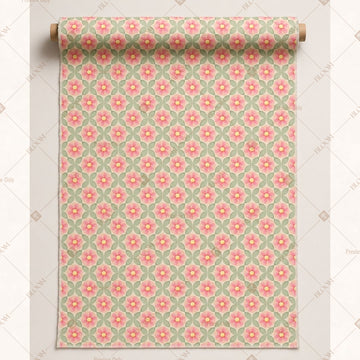 Coral Diamond Motif Fabric Pack of 25