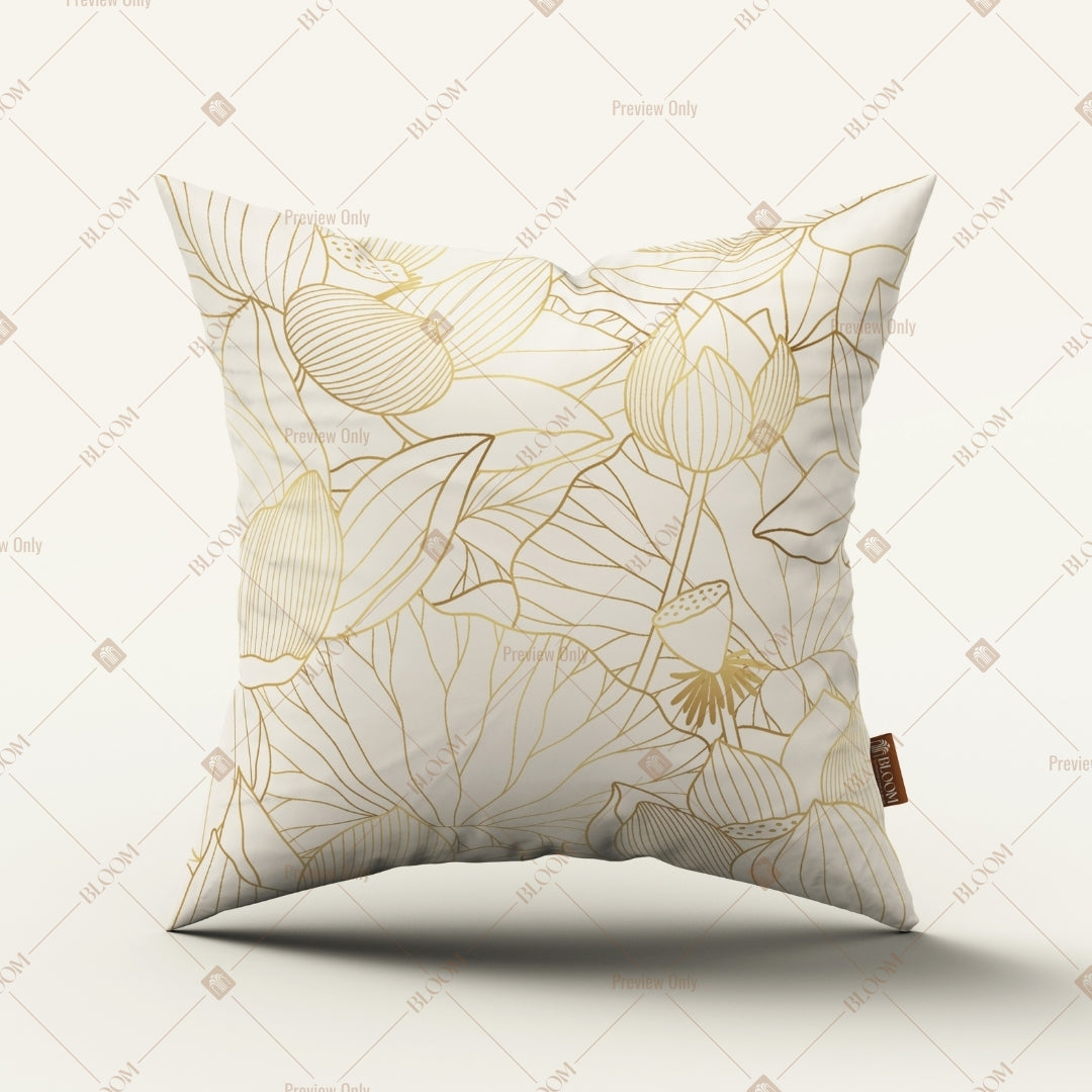 Ivory Minimal Abstract Cushion Cover Pack of 12