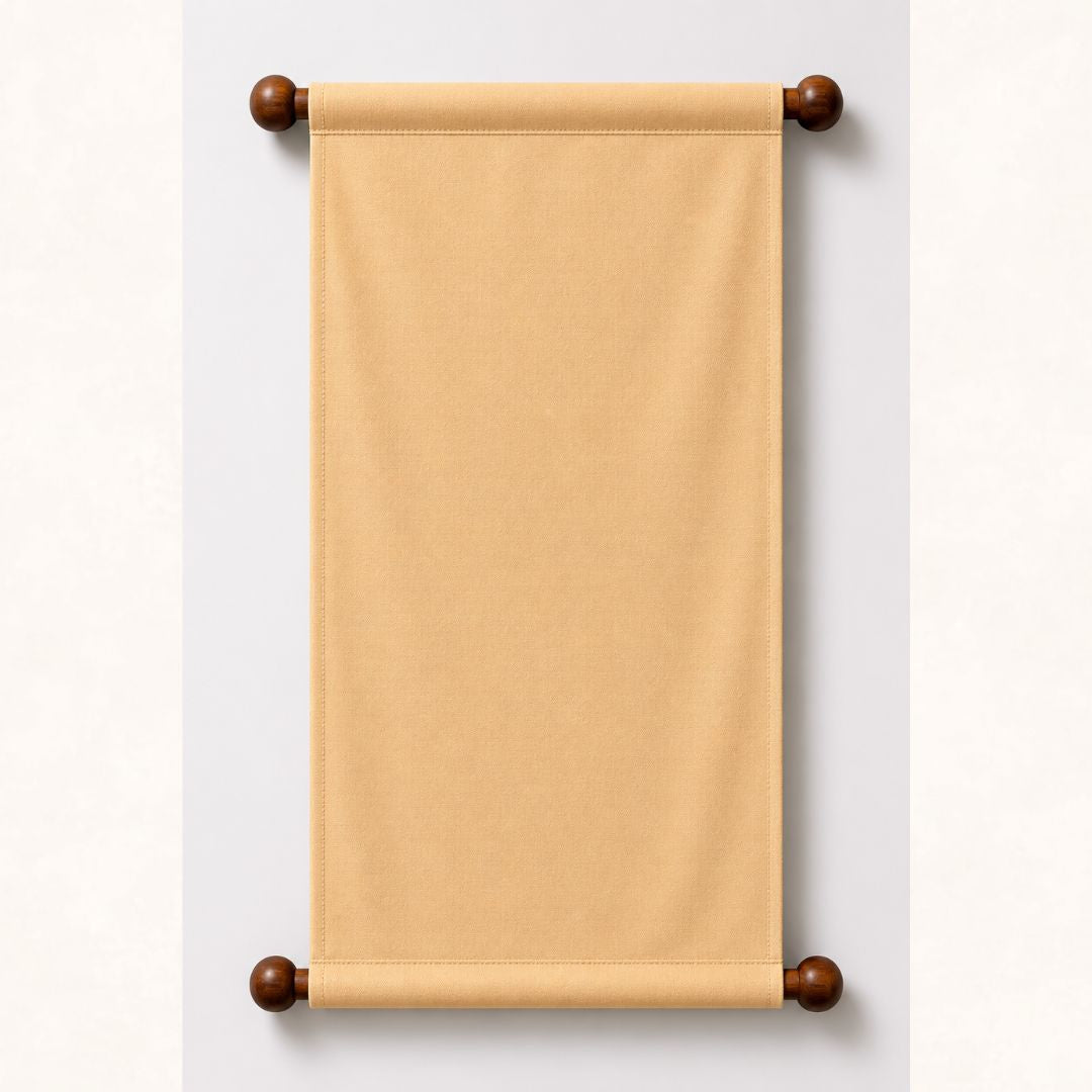 PALE JUTE HANGING SCROLLS