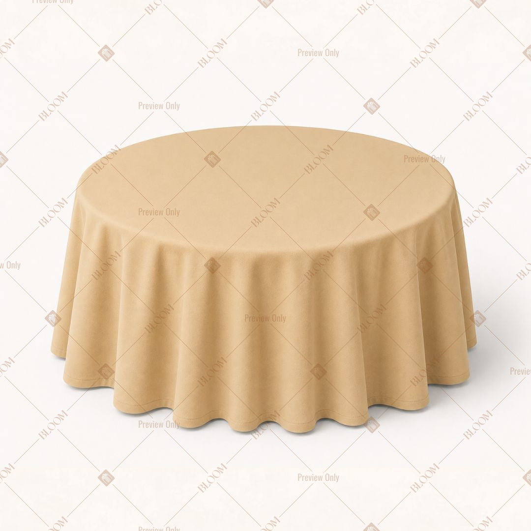 Pale Jute Table Cover Pack Of 6