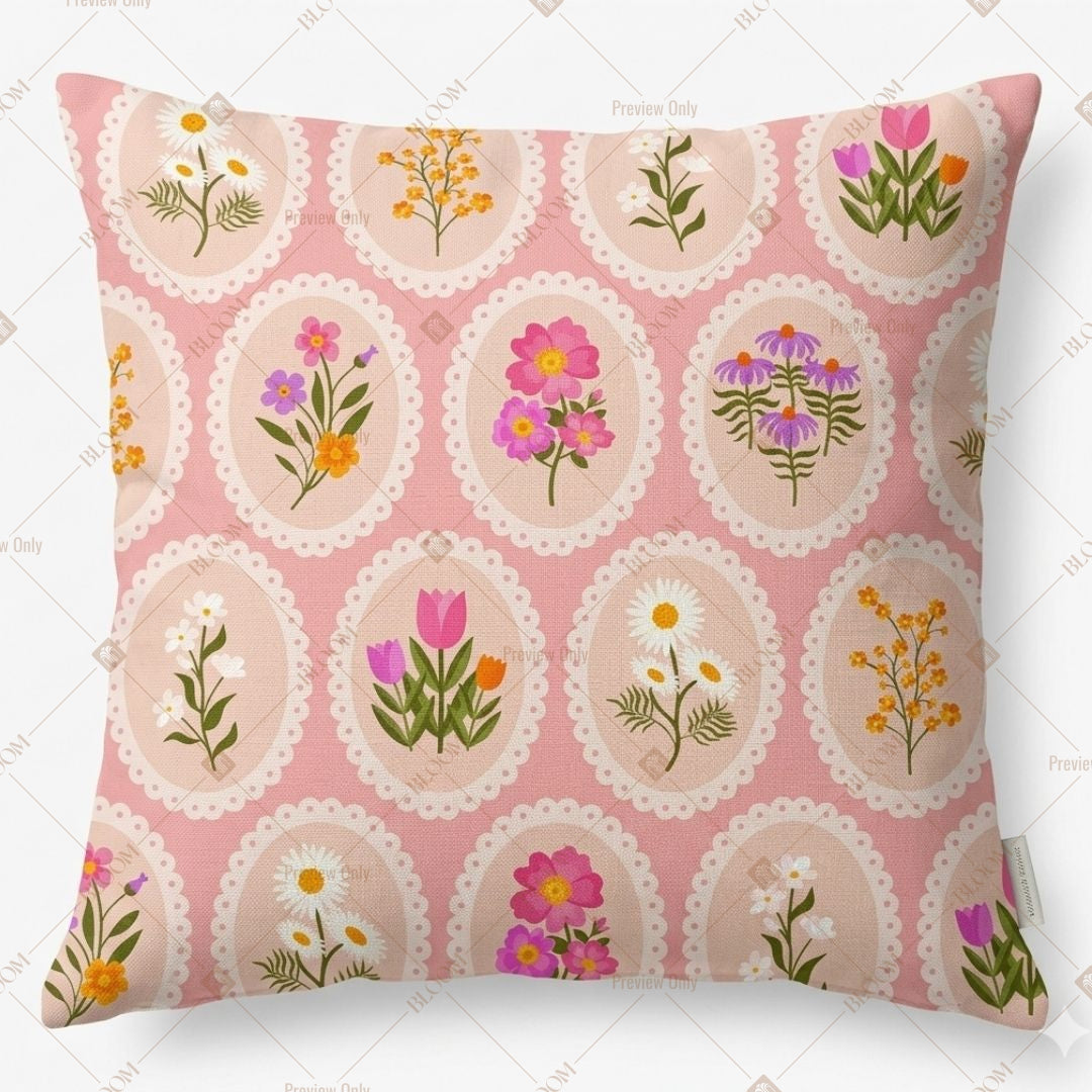 Pink Mandala Pattern Cushion Cover Pack of 12