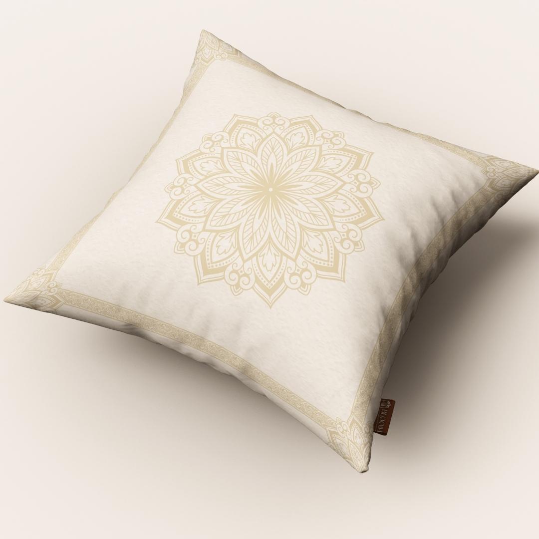 Golden Mandala Grace: Cushion Cover - Pack of 12