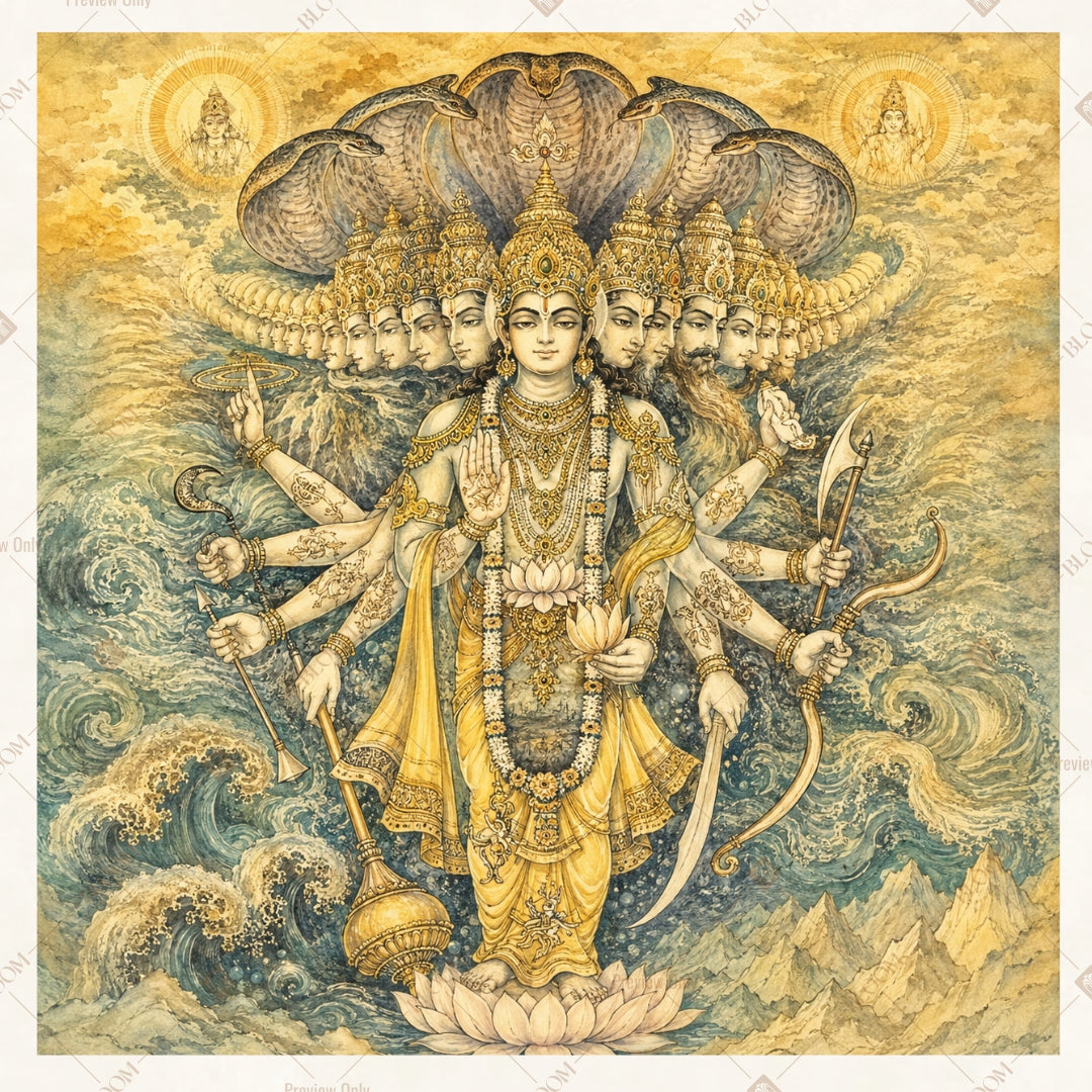 Golden Tree of Life Square Backdrop