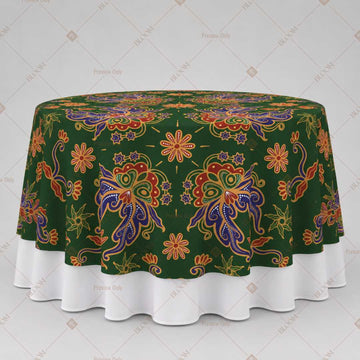 Tropical Floral Garden Table Overlay Pack of 6