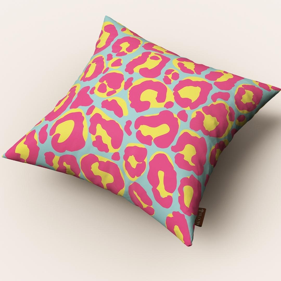 Neon Leopard Pop: Cushion Cover - Pack of 12