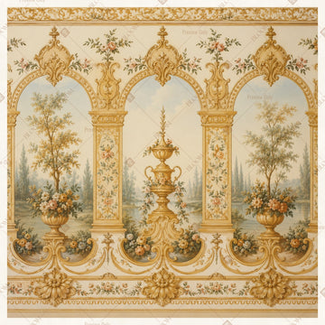 Luxury Balloon Garden Square Backdrop