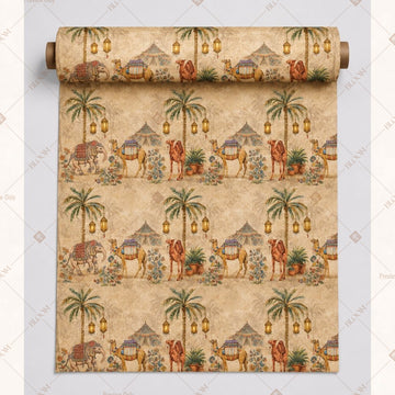 Vintage Floral Vine Fabric Roll Pack of 25
