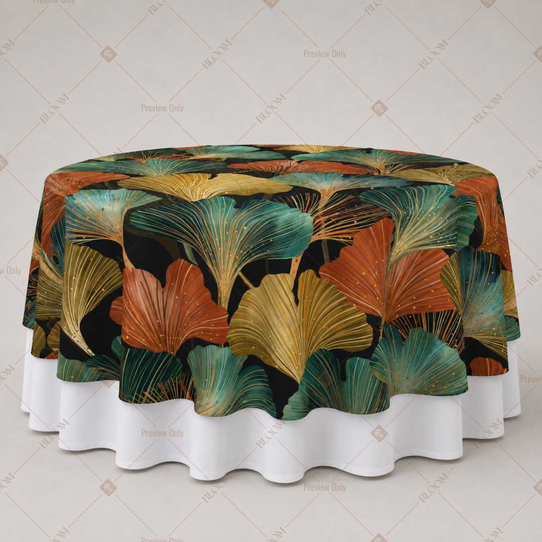 Dark Botanical Garden Table Overlay Pack of 6
