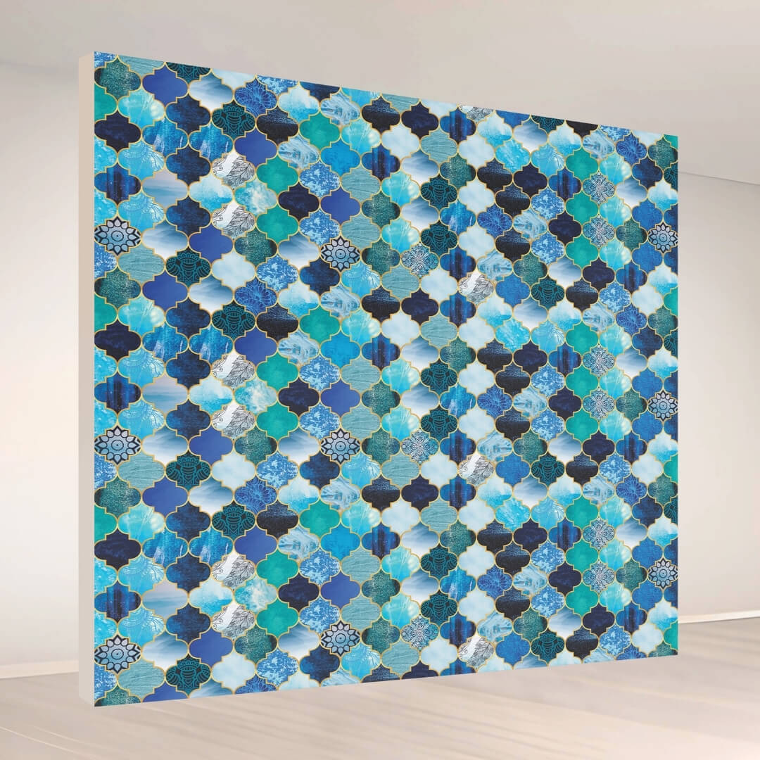 Ocean Mosaic Charm: Backdrop - square