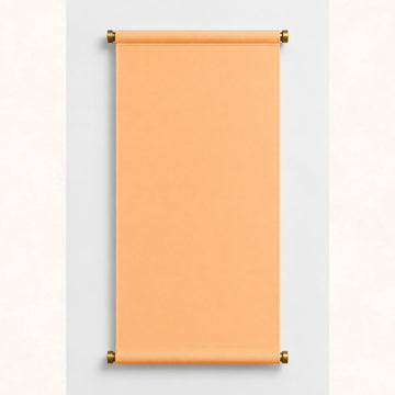 PEACH ORANGE HANGING SCROLLS