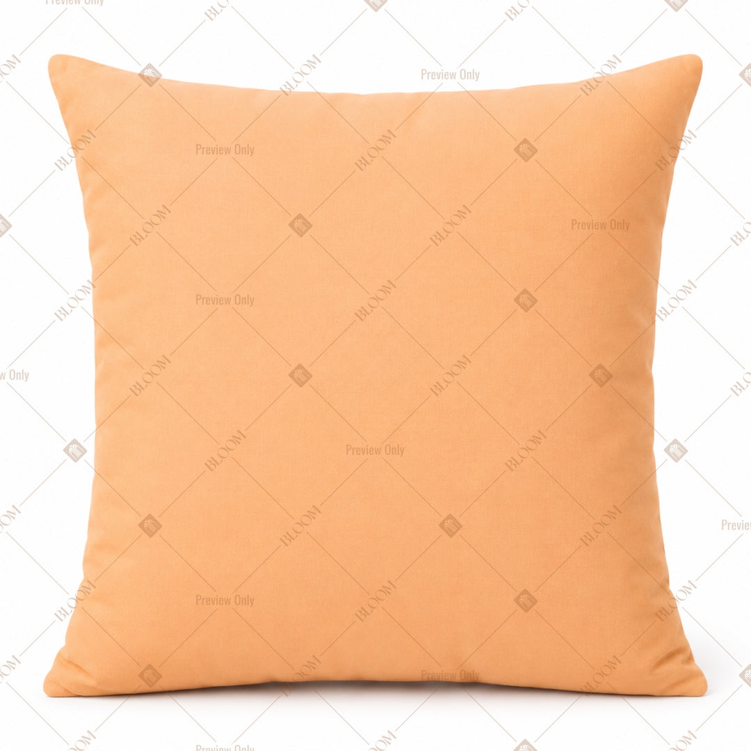 Peach Orange Cushion Cover Pack of 12