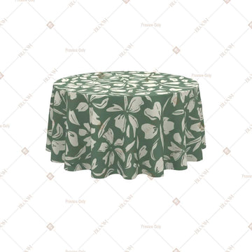 Sage Leaf Botanical Table Cover Pack Of 6