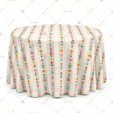 Folk Stripe Table Cover Pack Of 6