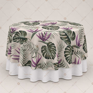 Monstera Tropical Leaf Table Overlay Pack of 6