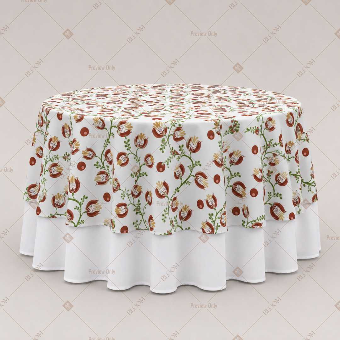 Mini Floral Vine Table Overlay Pack of 6