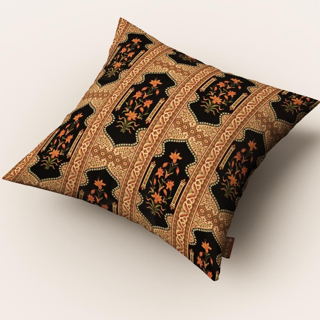 Midnight Brocade Garden: Cushion Cover - Pack of 12