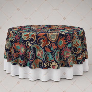 Vintage Paisley Garden Table Overlay Pack of 6