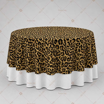 Leopard Animal Print Table Overlay Pack of 6