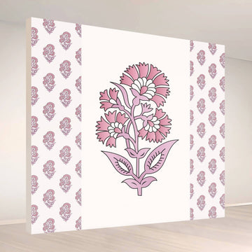 Pink Heritage Frame: Backdrop - square