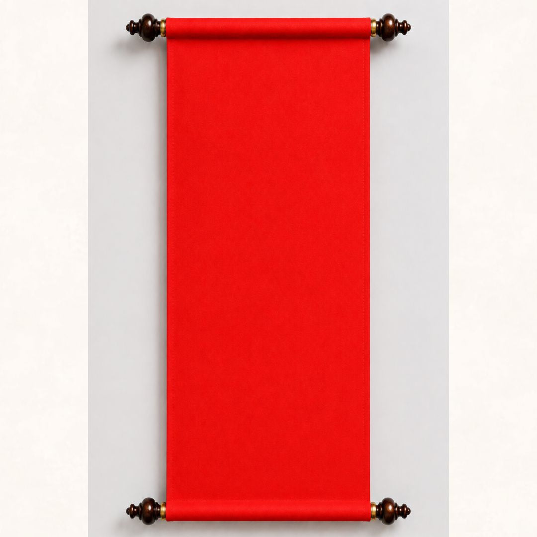 RED HANGING SCROLLS