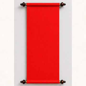 RED HANGING SCROLLS