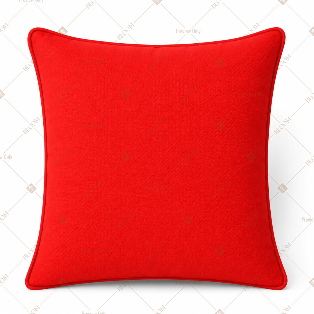 Red Cushion Cover Pack of 12