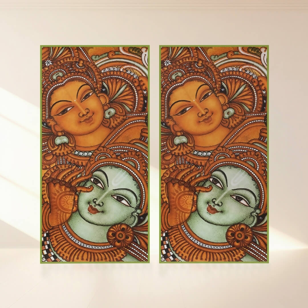 Divine Harmony Duo: Backdrop - vertical
