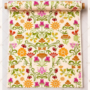 Colorful Floral Garden Fabric Pack of 25