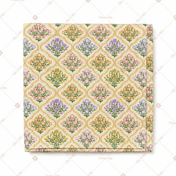 Pastel Diamond Geometric Pattern Design