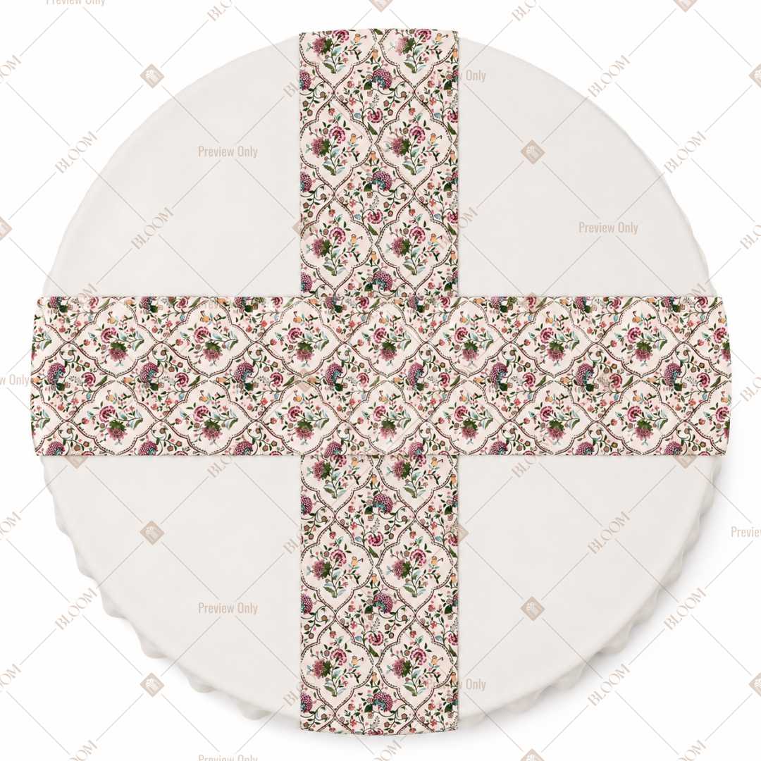 Vintage Floral Vine Table Runner Pack Of 12