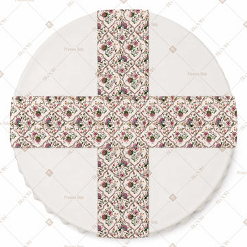 Vintage Floral Vine Table Runner Pack Of 12