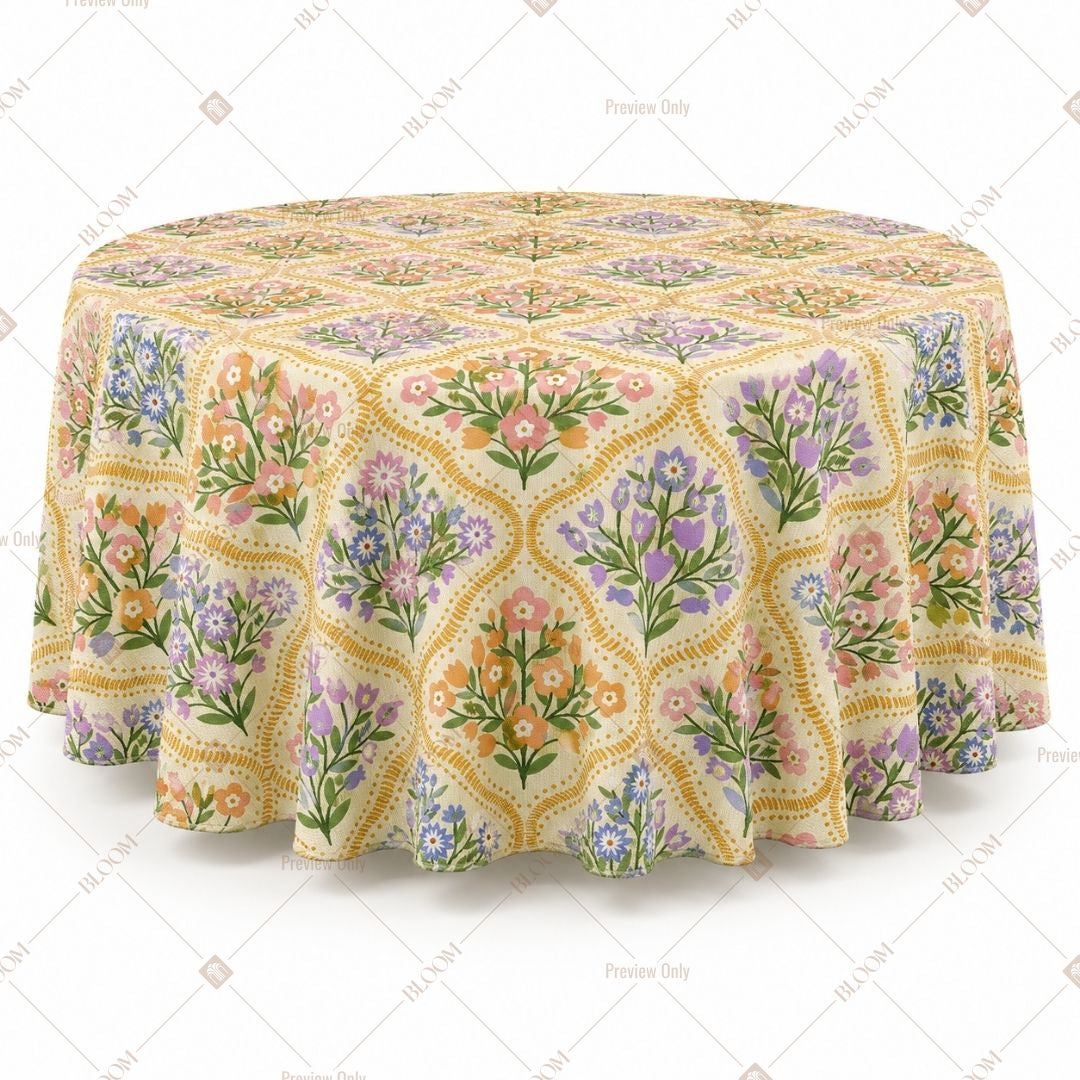 Moroccan Diamond Table Cover Pack Of 6