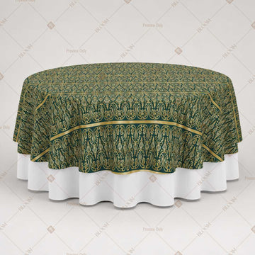 Sage Green Luxe Table Overlay Pack of 6